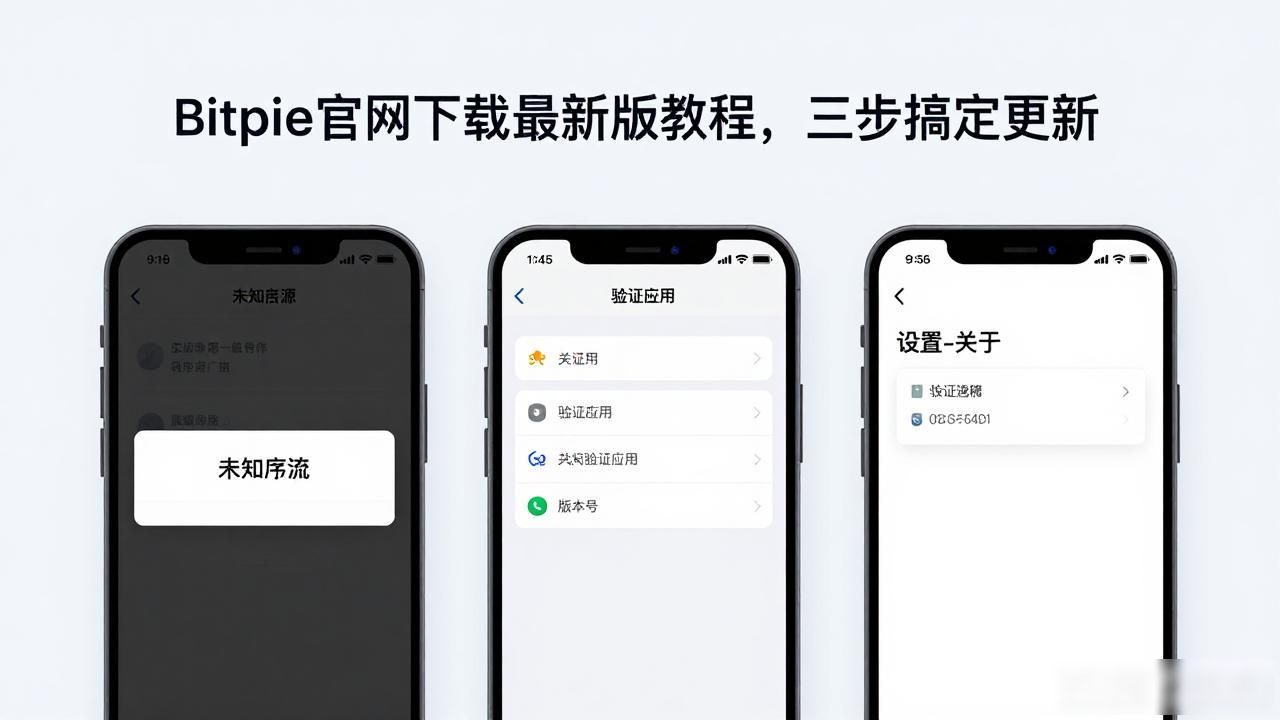 Bitpie官网下载最新版教程，三步搞定更新