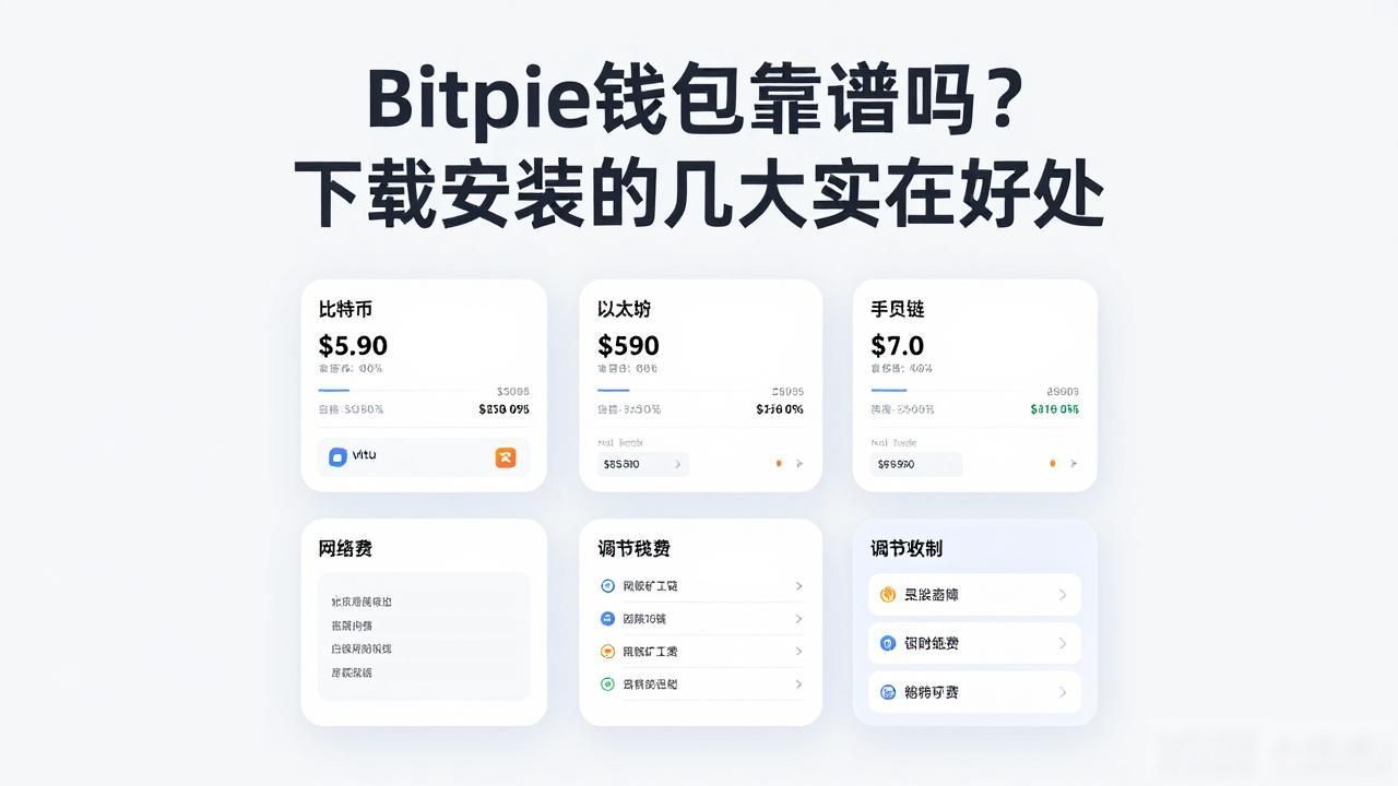 Bitpie钱包靠谱吗？下载安装的几大实在好处