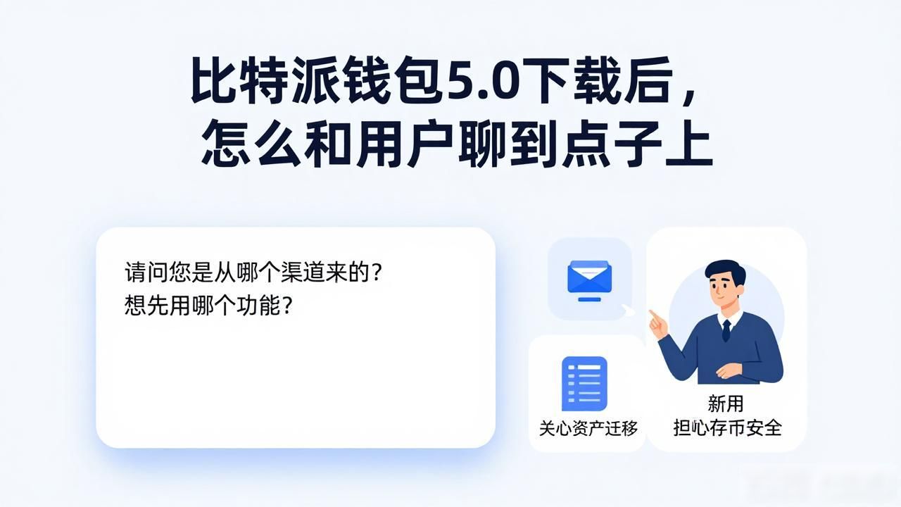 比特派钱包5.0下载后，怎么和用户聊到点子上