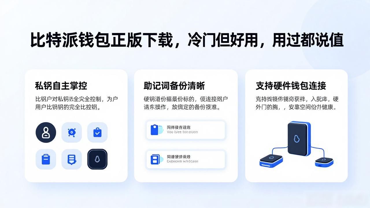 比特派钱包正版下载，冷门但好用，用过都说值