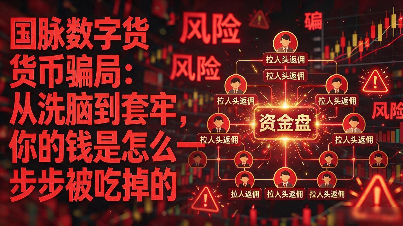 国脉数字货币骗局：从洗脑到套牢，你的钱是怎么一步步被吃掉的