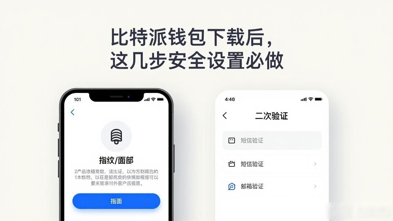 比特派钱包下载后，这几步安全设置必做