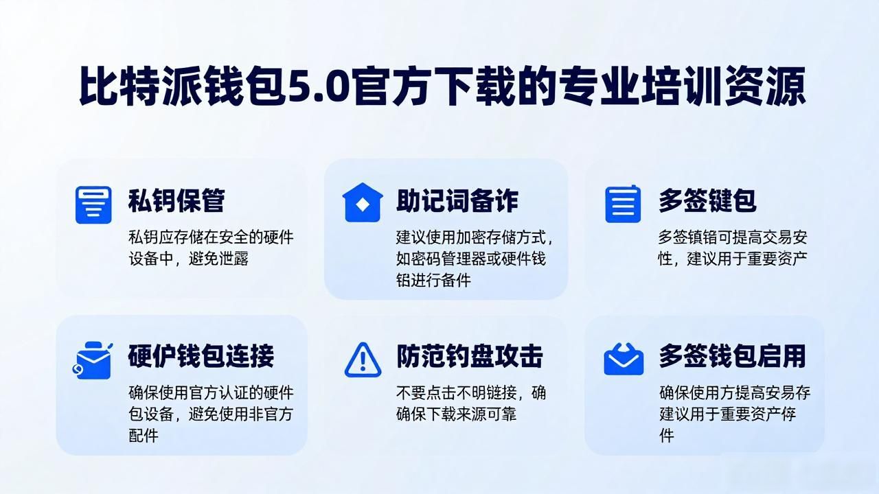 比特派钱包5.0官方下载的专业培训资源
