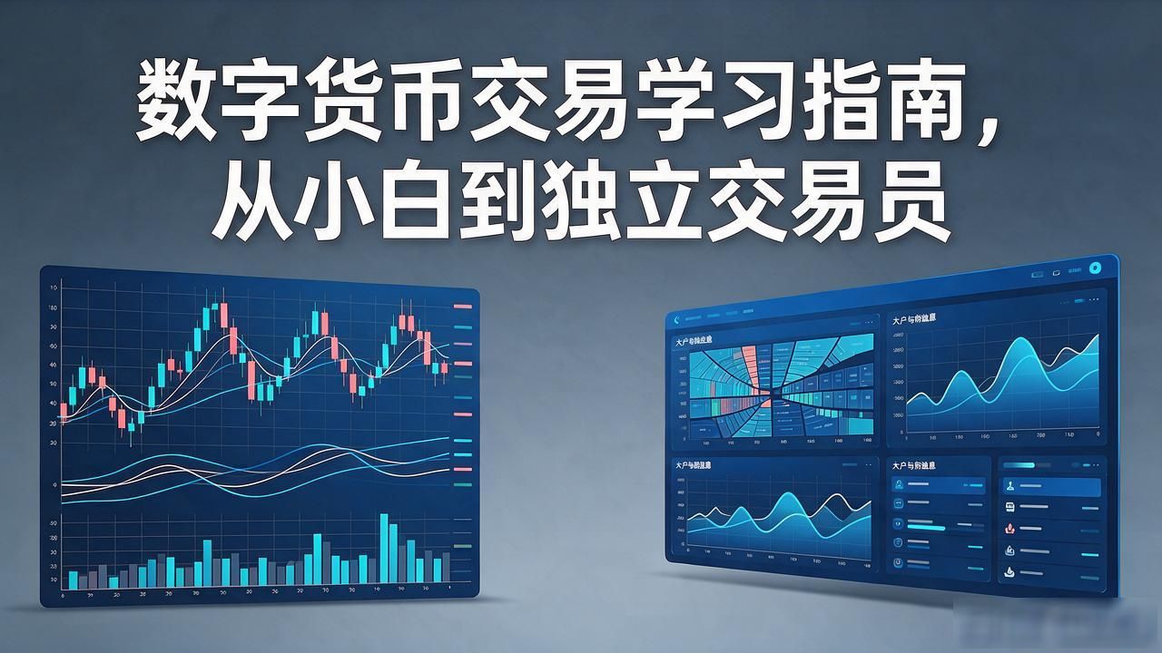 数字货币交易学习指南，从小白到独立交易员