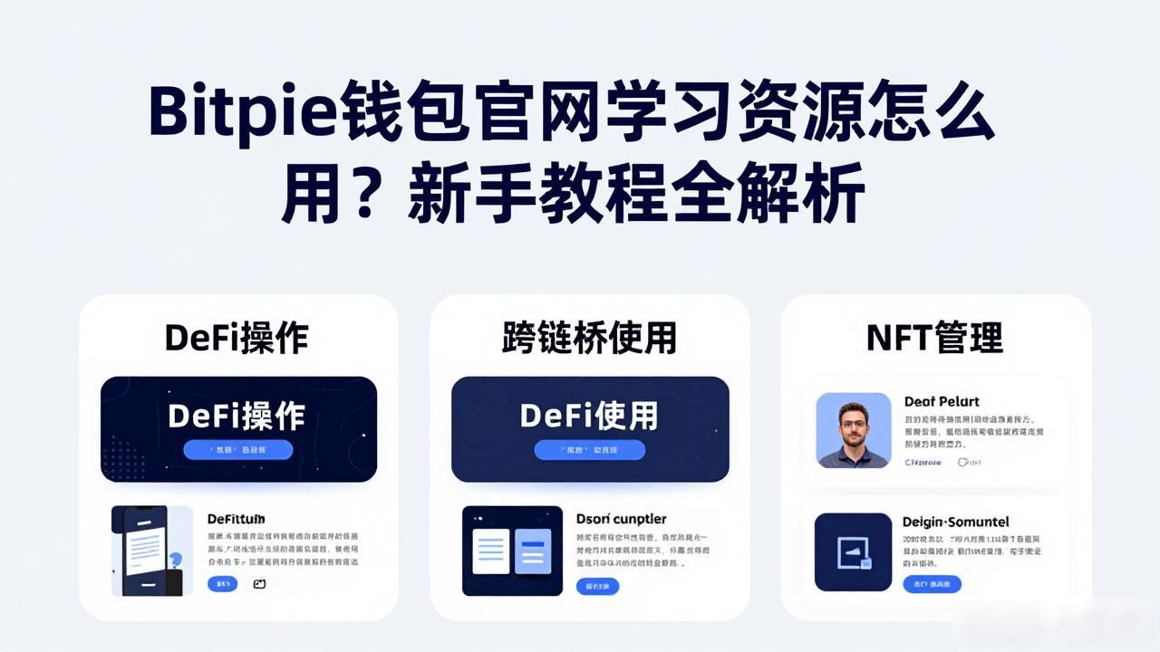 Bitpie钱包官网学习资源怎么用？新手教程全解析