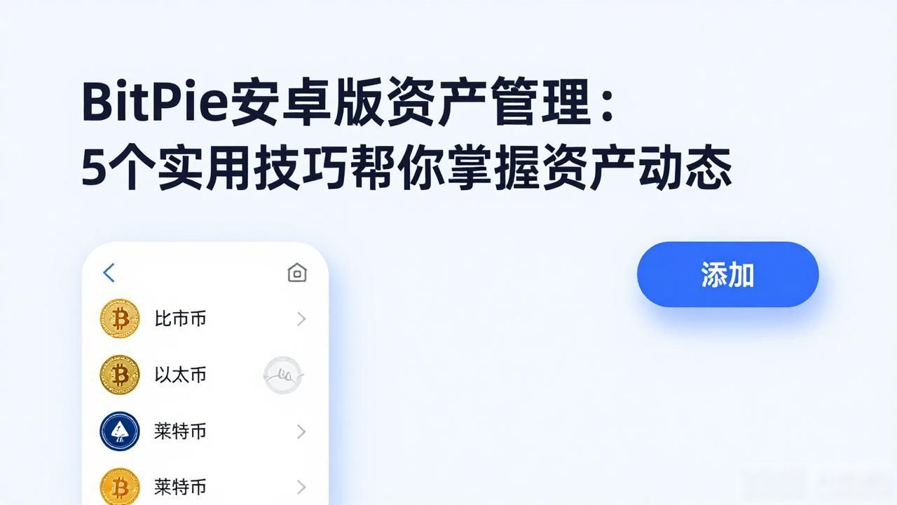 BitPie安卓版资产管理：5个实用技巧帮你掌握资产动态