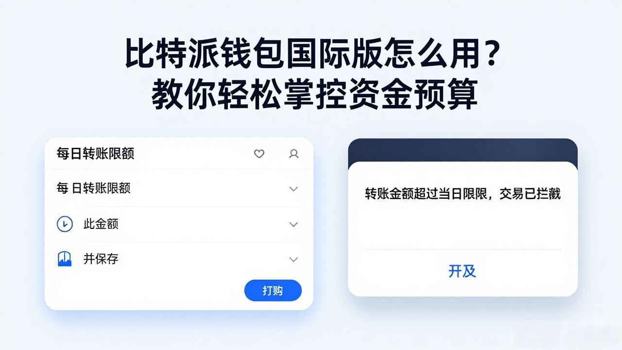 比特派钱包国际版怎么用？教你轻松掌控资金预算