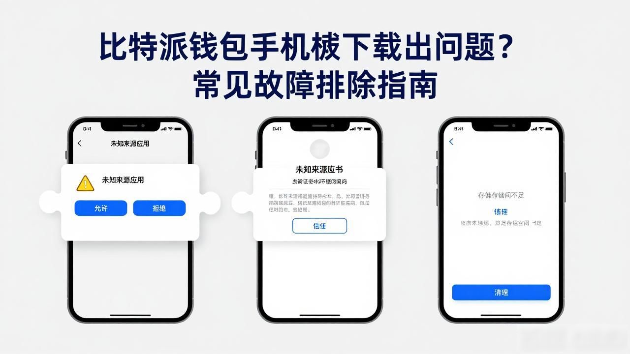 比特派钱包手机版下载出问题？常见故障排除指南