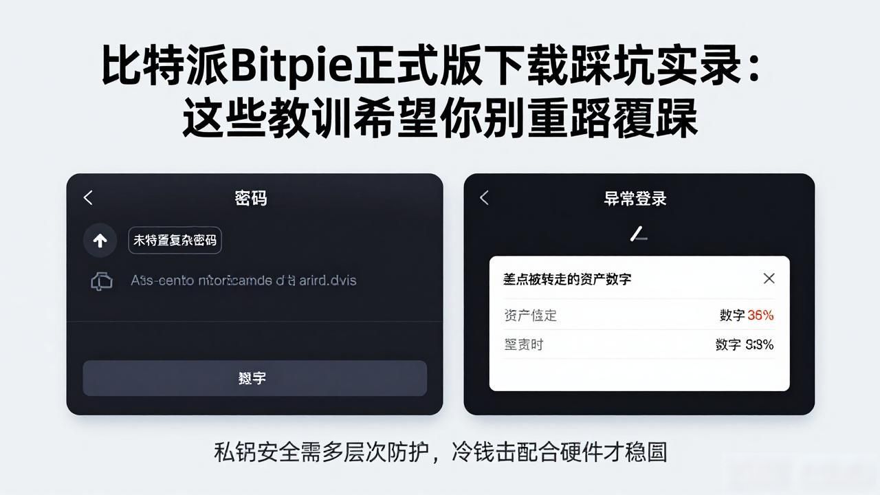 比特派Bitpie正式版下载踩坑实录：这些教训希望你别重蹈覆辙