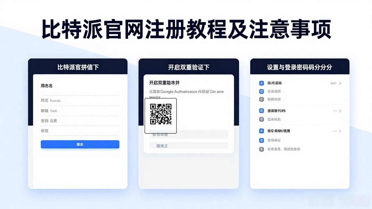 比特派官网注册教程及注意事项
