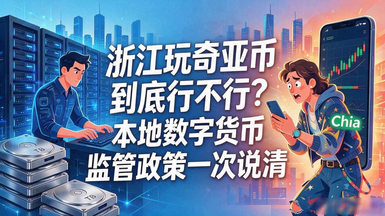 浙江玩奇亚币到底行不行？本地数字货币监管政策一次说清