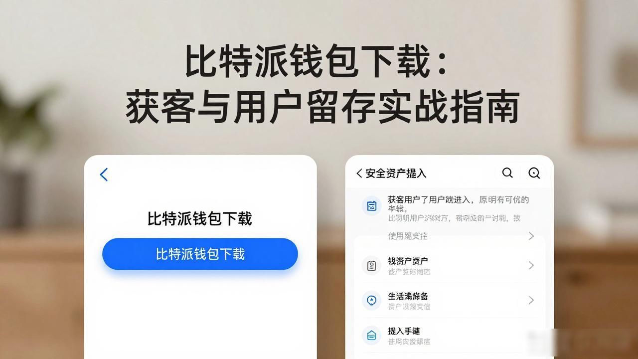 比特派钱包下载：获客与用户留存实战指南