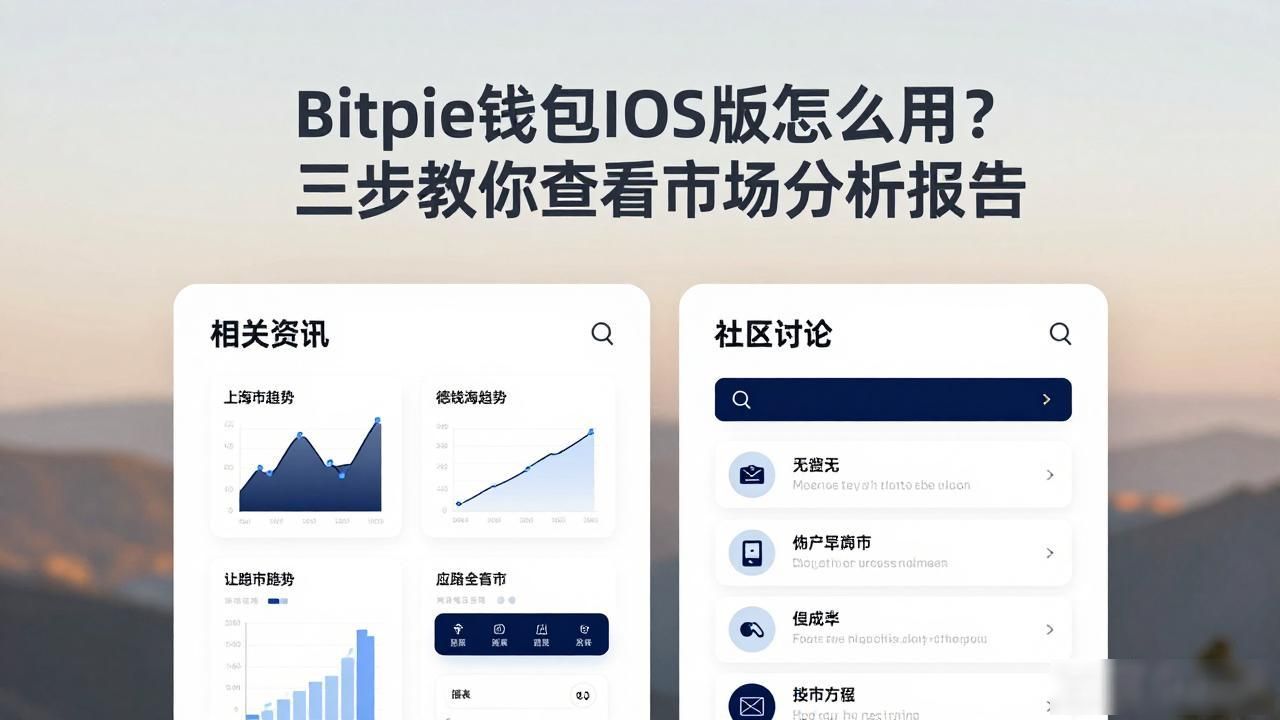 Bitpie钱包iOS版怎么用？三步教你查看市场分析报告