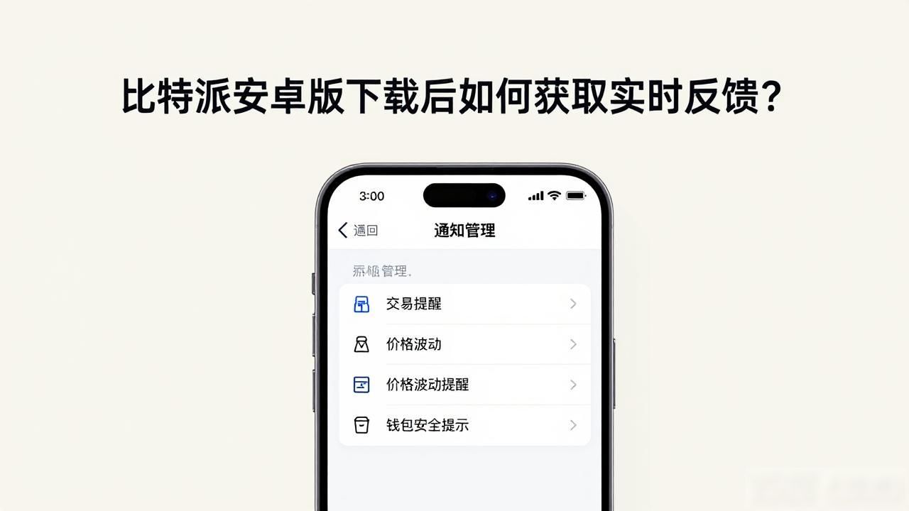 比特派安卓版下载后如何获取实时反馈？