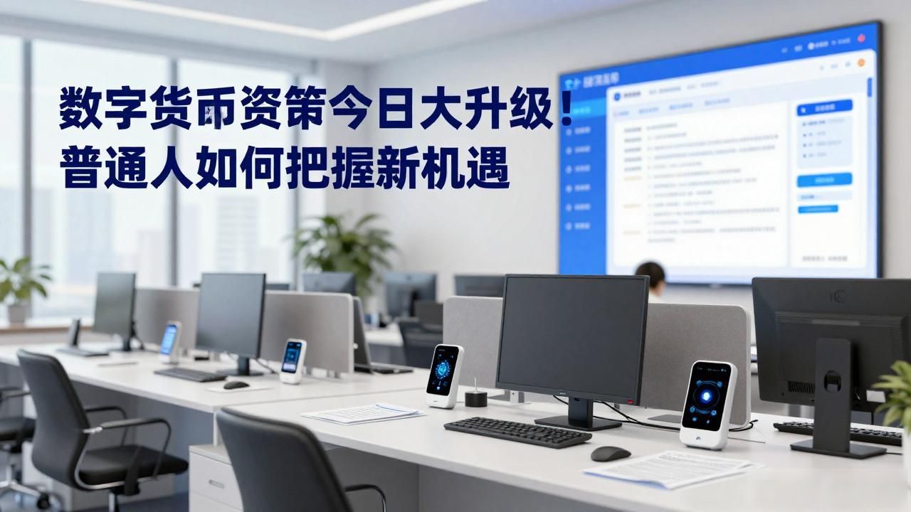 数字货币政策今日大升级！普通人如何把握新机遇