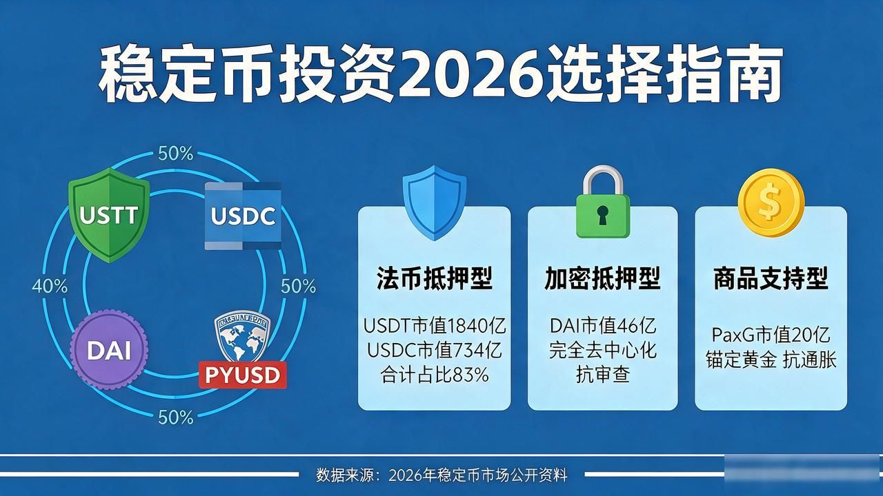 稳定币投资报告:2026年选择指南
