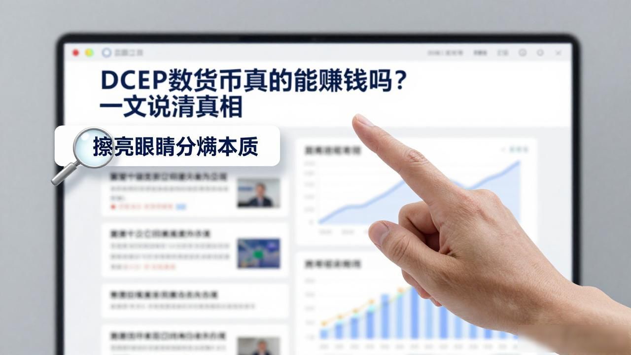 DCEP数字货币真的能赚钱吗?一文说清真相