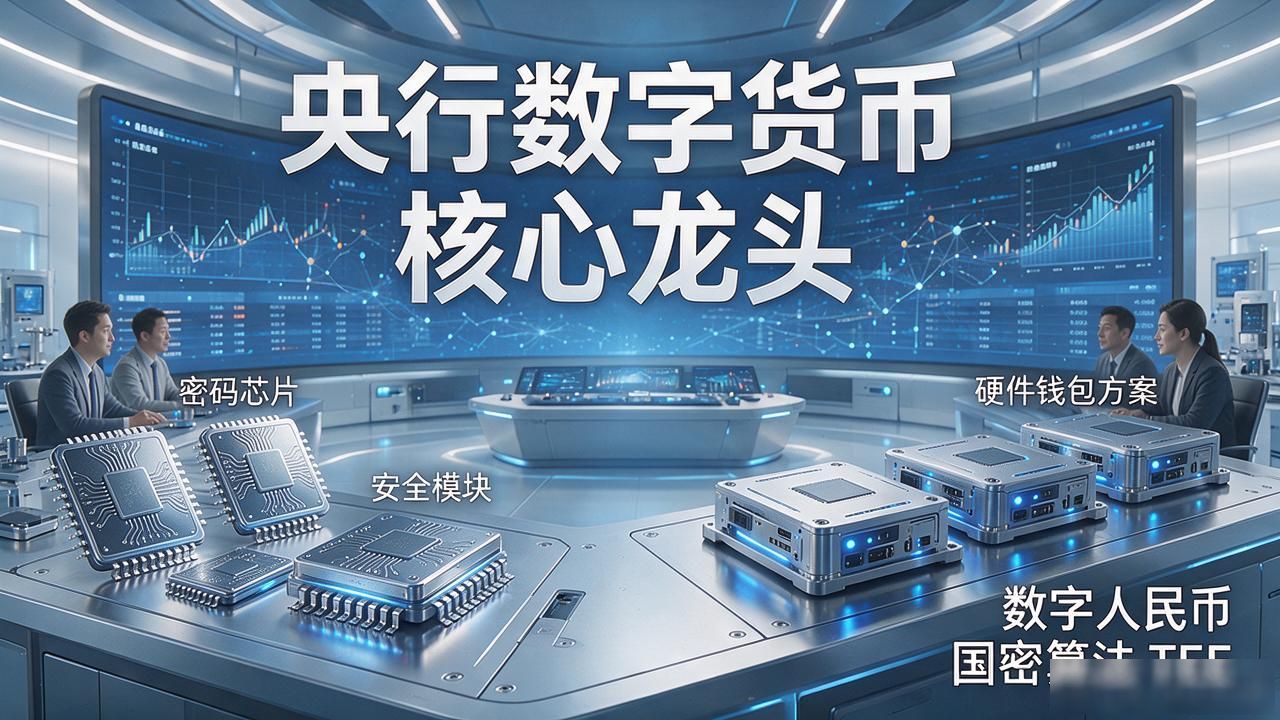 央行数字货币核心龙头到底怎么找，真正能吃到肉的就这几家