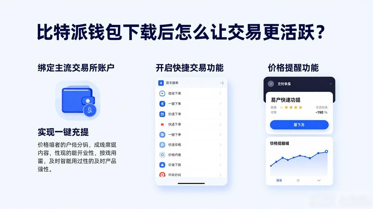 比特派钱包下载后怎么让交易更活跃？
