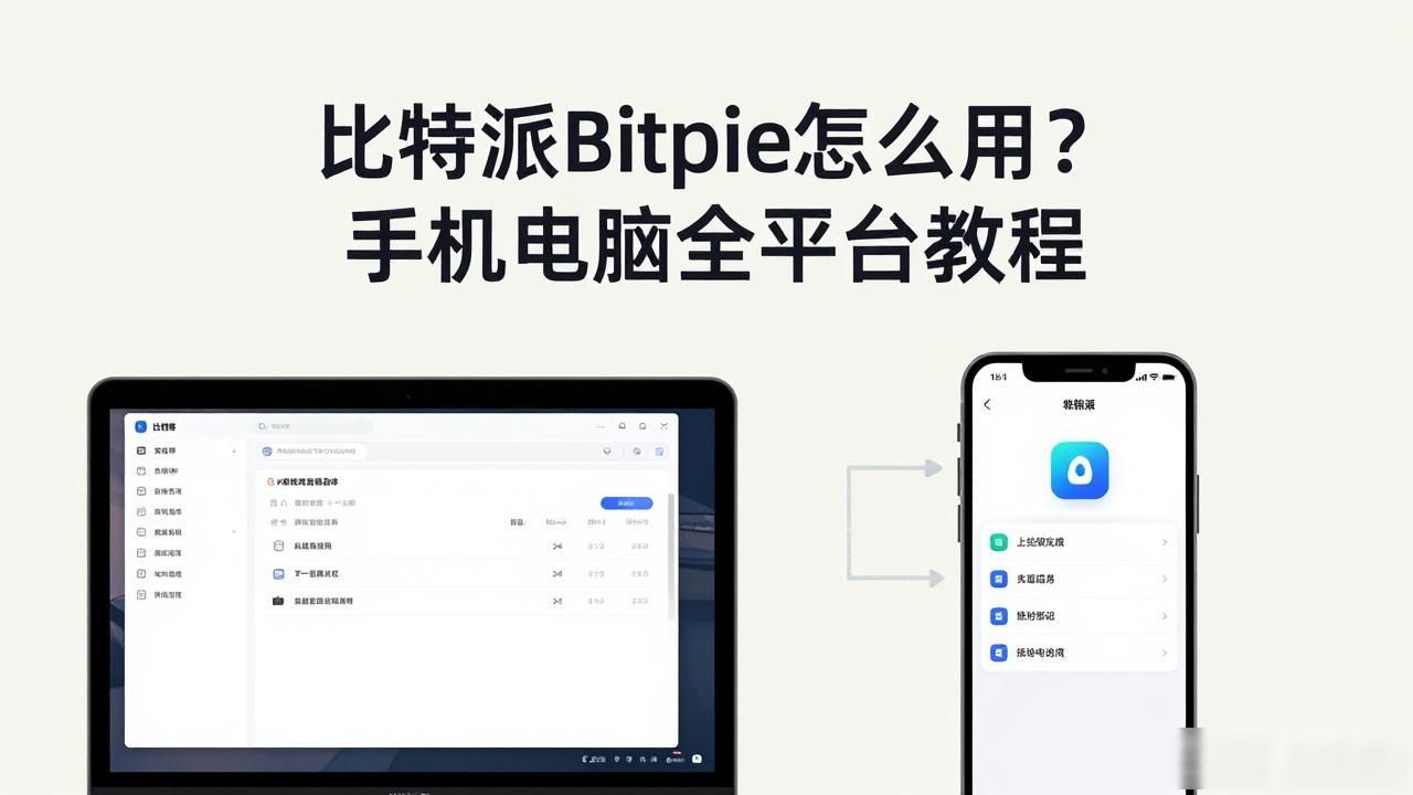 比特派Bitpie怎么用？手机电脑全平台教程