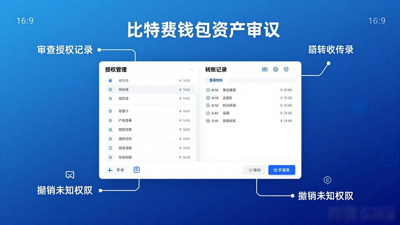 比特派钱包下载后怎么做资产审计？
