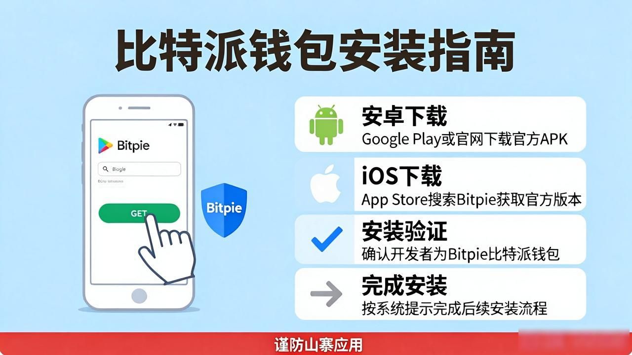 比特派钱包怎么装？手把手教你安装Bitpie钱包