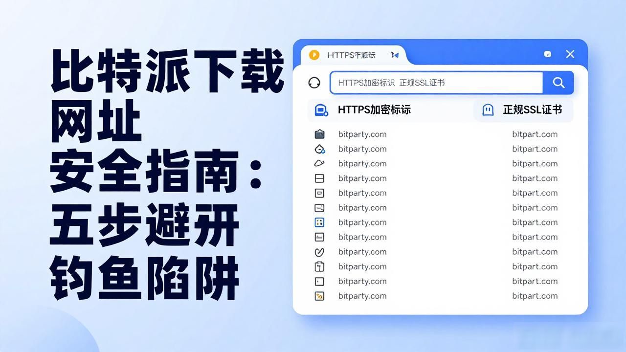 比特派下载网址安全指南：五步避开钓鱼陷阱