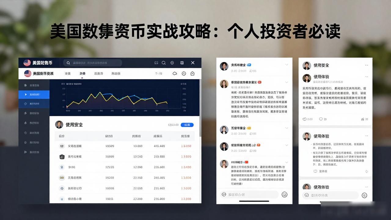 美国数字货币实战攻略：个人投资者必读