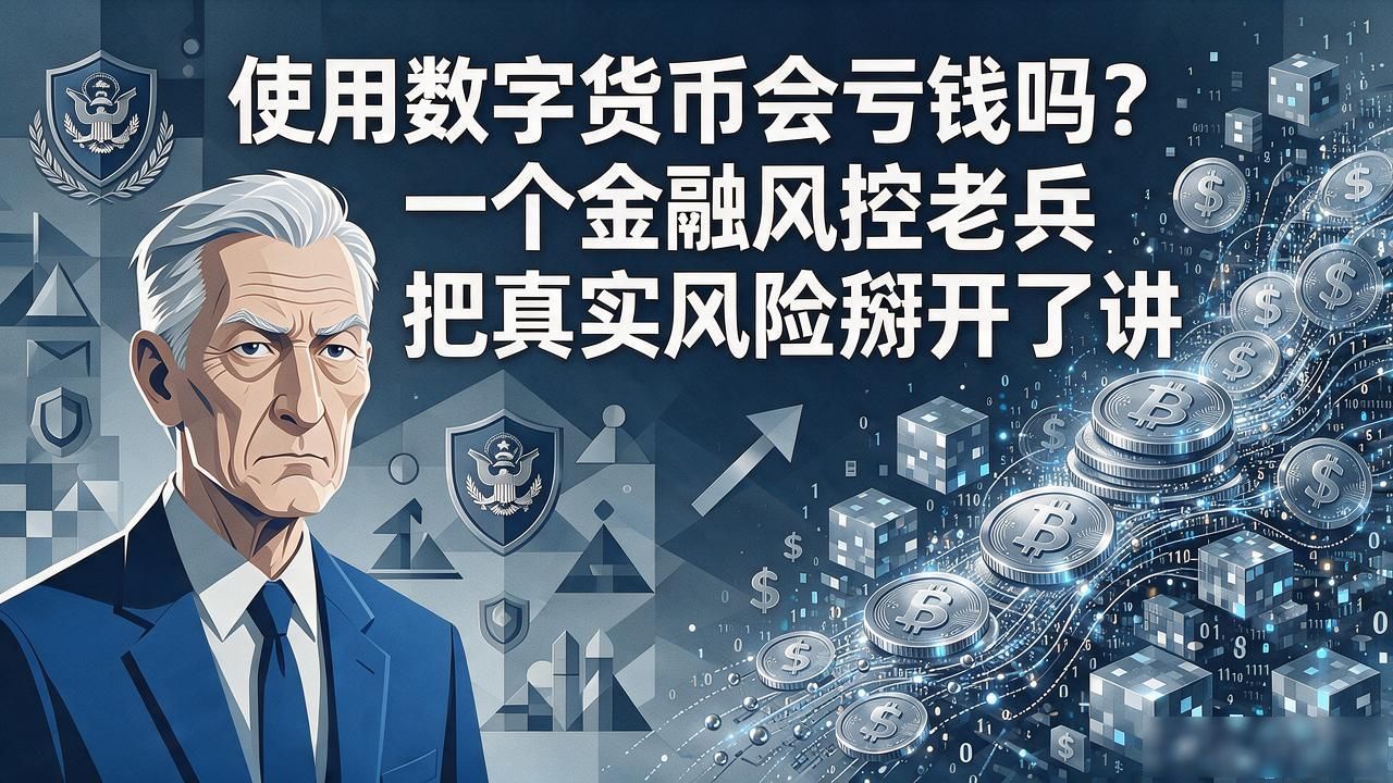 使用数字货币会亏钱吗？一个金融风控老兵把真实风险掰开了讲