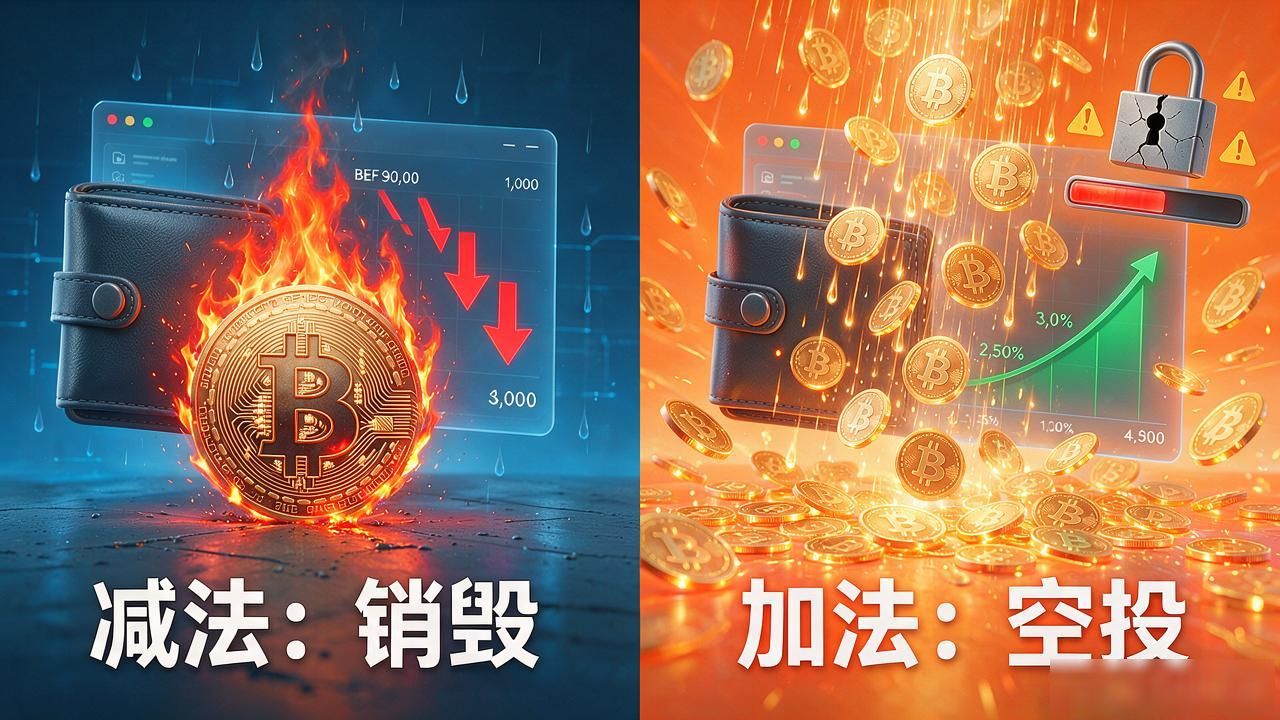 数字货币销毁与空投：一个是减法一个是加法，到底有啥区别