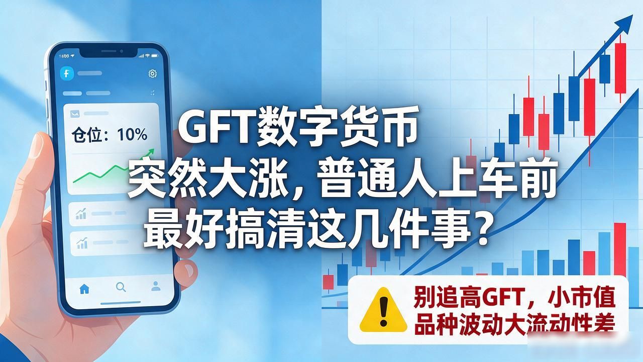 GFT数字货币突然大涨，普通人上车前最好搞清这几件事