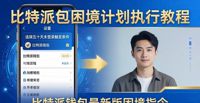 比特派钱包最新版困境计划执行教程