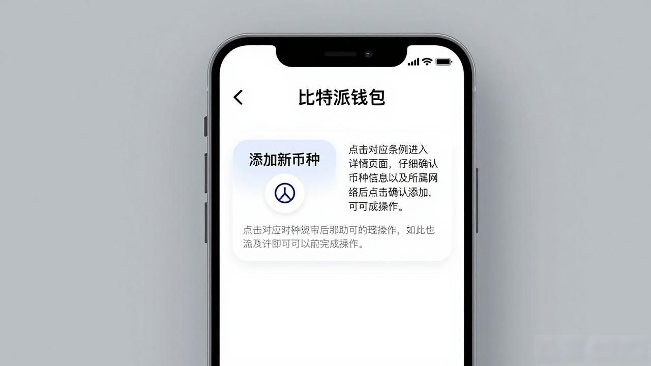 比特派钱包怎么添加新币种 手把手教你
