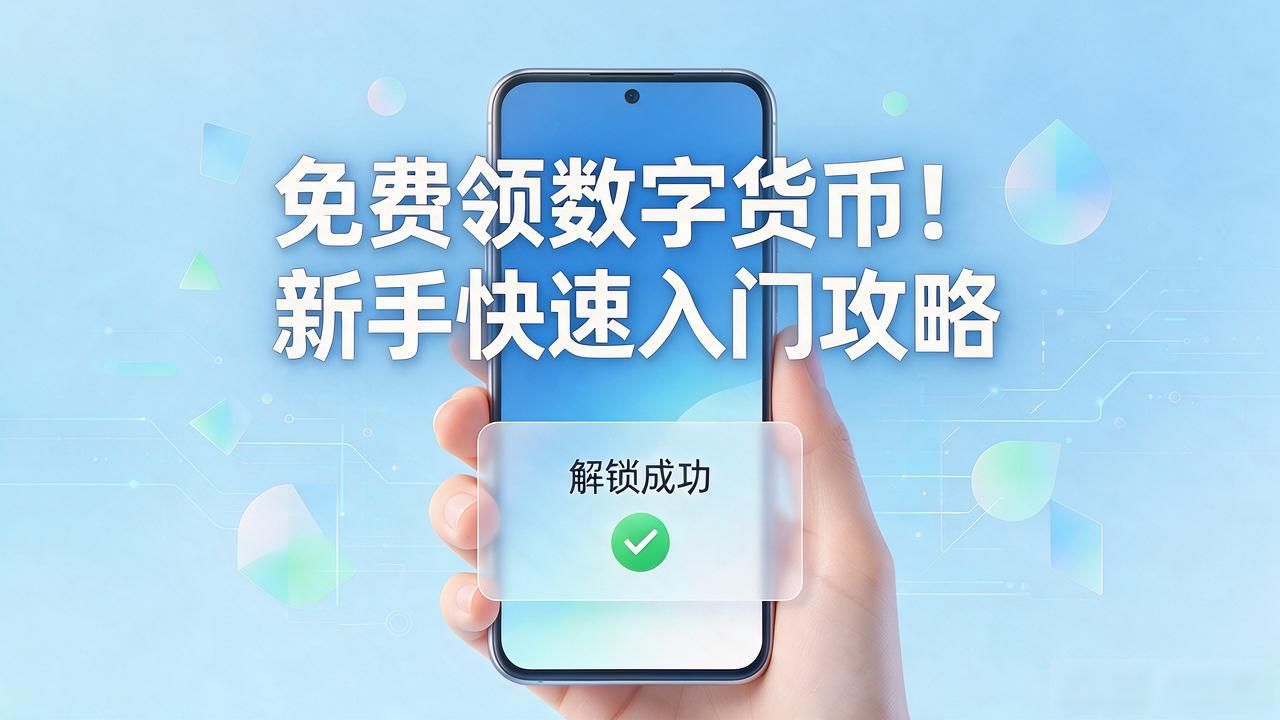 免费领数字货币！新手快速入门攻略