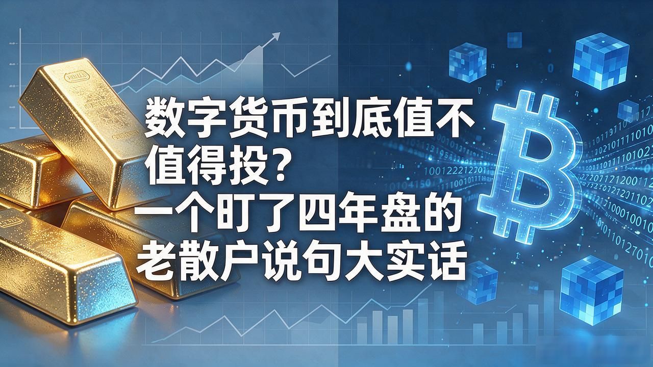 数字货币到底值不值得投？一个盯了四年盘的老散户说句大实话