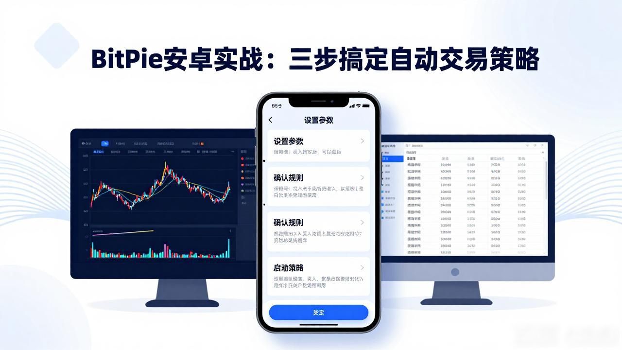 BitPie安卓实战：三步搞定自动交易策略