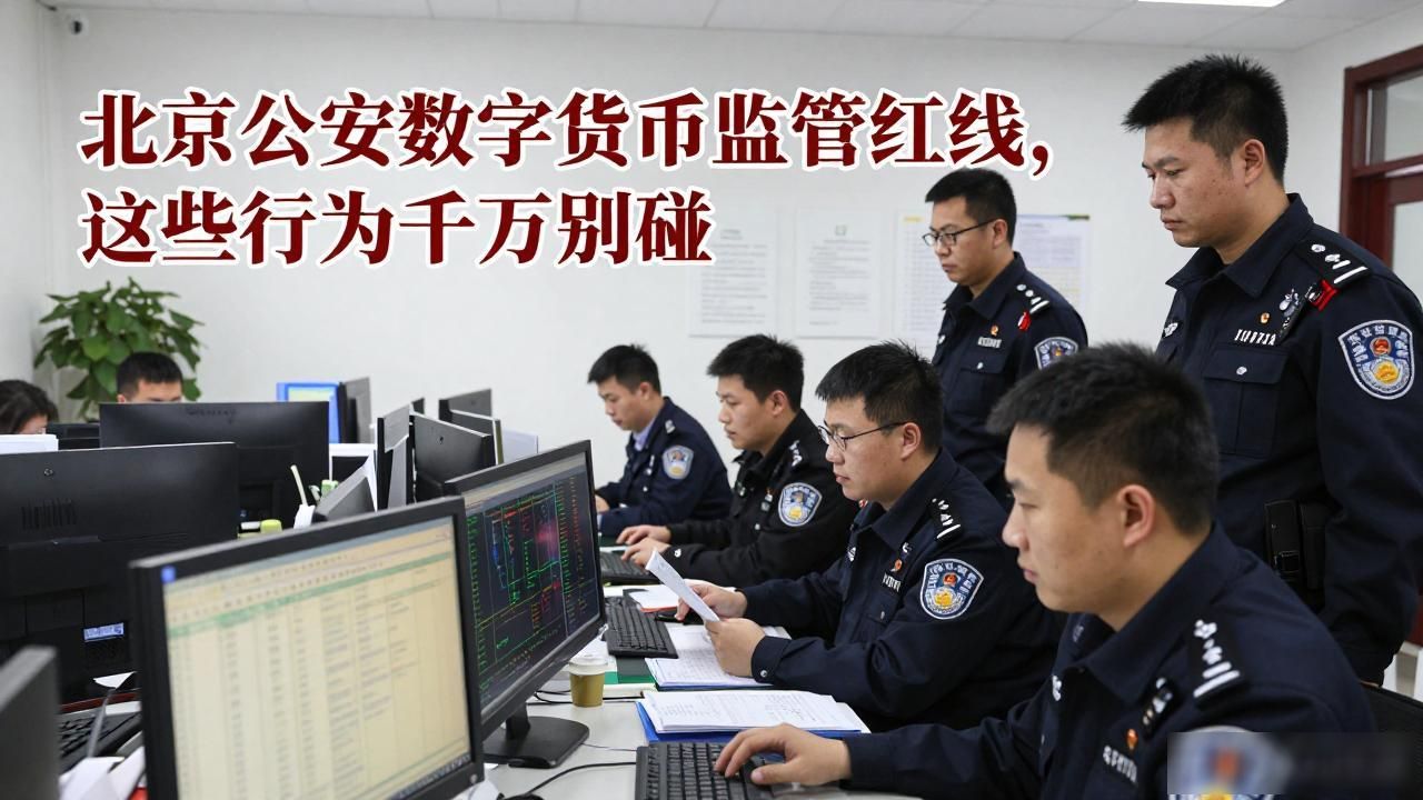北京公安数字货币监管红线，这些行为千万别碰