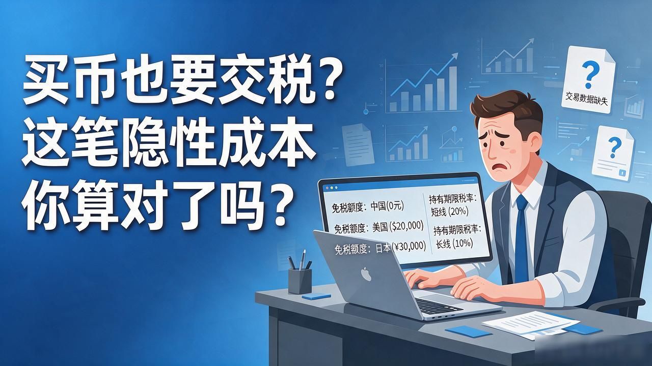 买币也要交税？这笔隐性成本你算对了吗？