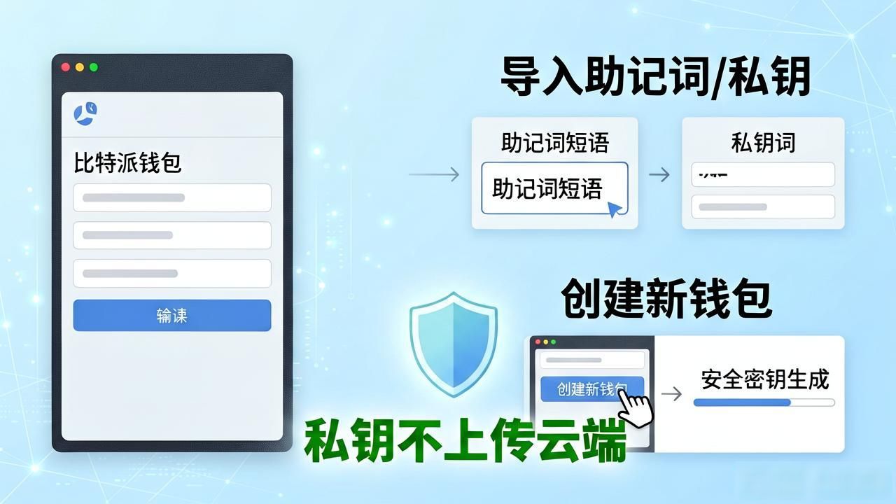 比特派钱包怎么加新钱包？控制面板添加教程详解
