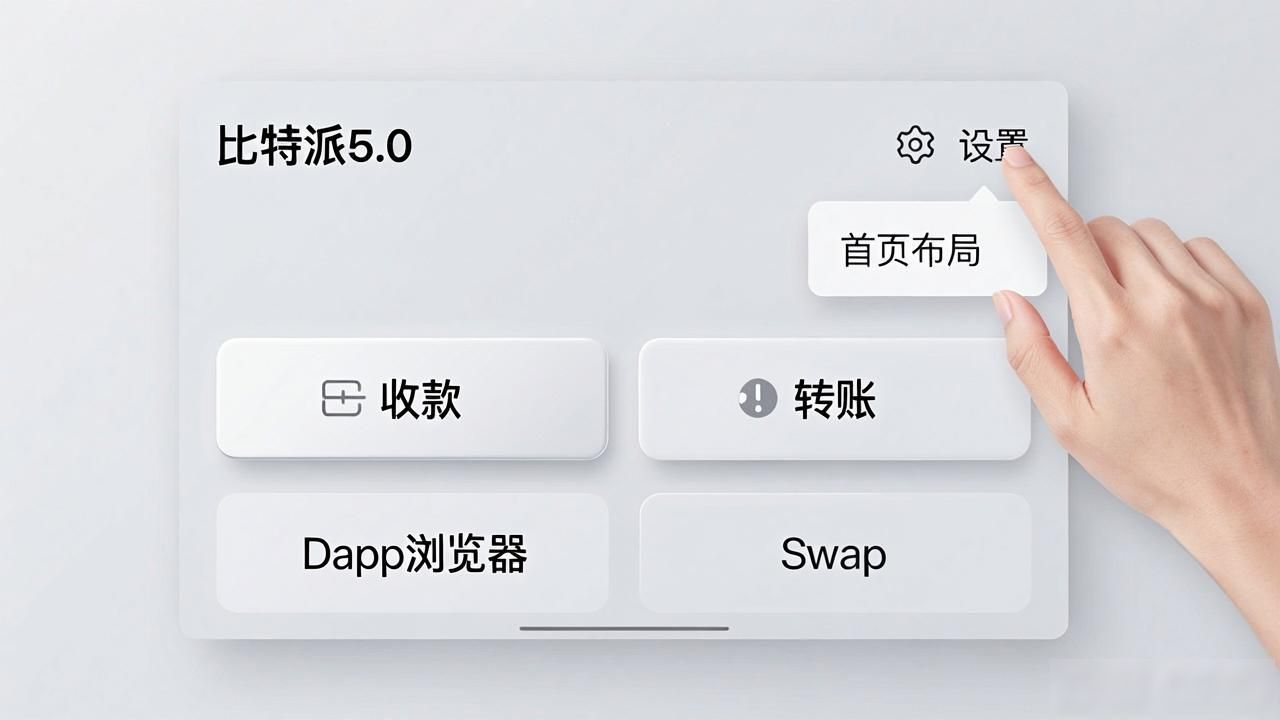 比特派5.0下载后如何设置简易导航