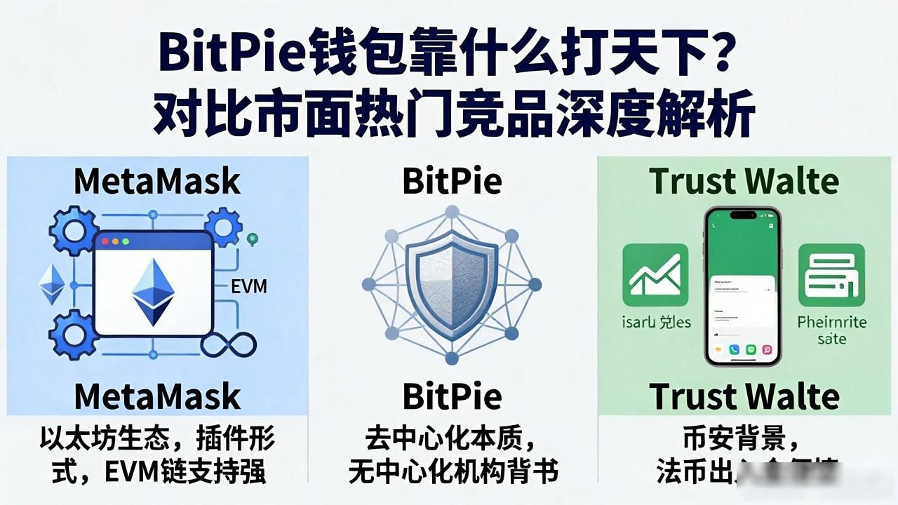 BitPie钱包靠什么打天下？对比市面热门竞品深度解析