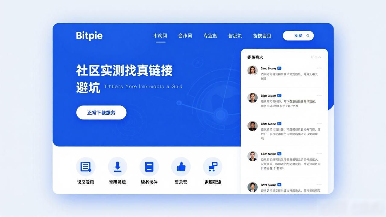 Bitpie钱包下载避坑指南：靠社区实测找真链接