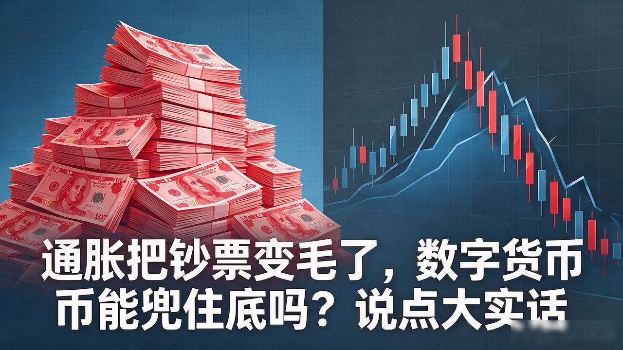 通胀把钞票变毛了，数字货币能兜住底吗？说点大实话