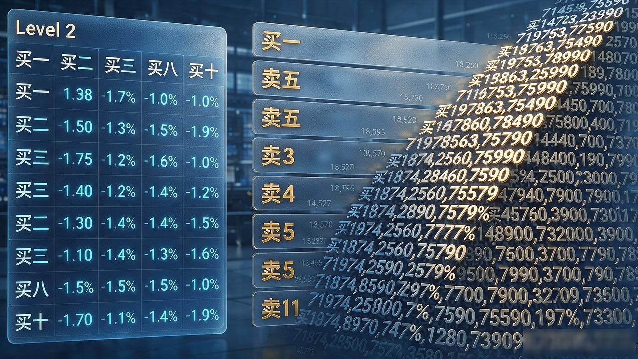 数字货币盘口数字到底藏着什么秘密？价差、暗单、挂撤节奏全讲透