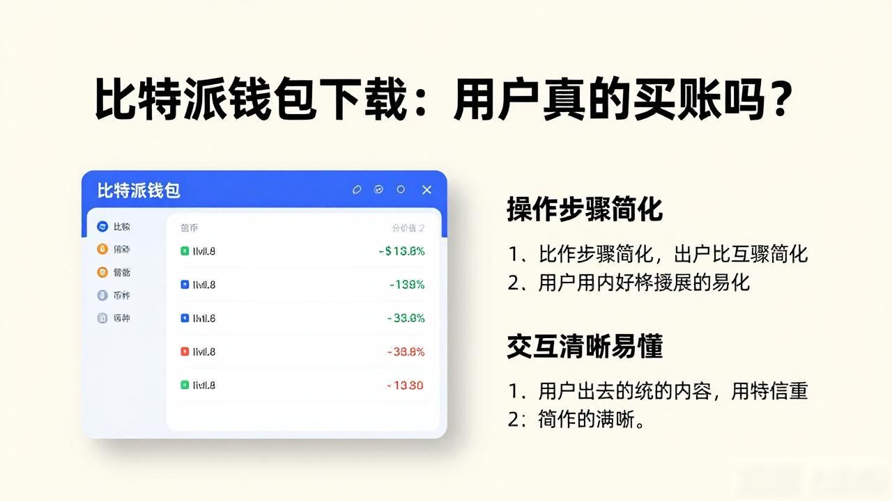 比特派钱包下载：用户真的买账吗？