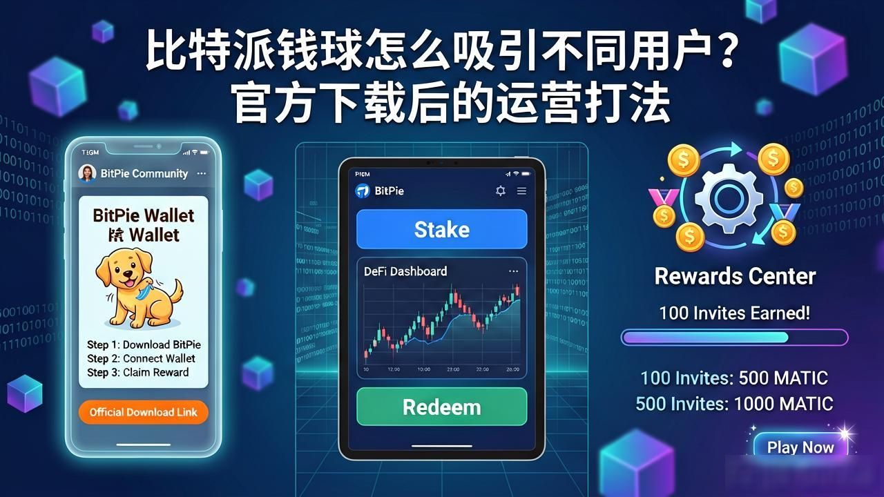 比特派钱包怎么吸引不同用户？官方下载后的运营打法