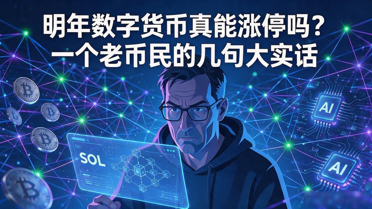 明年数字货币真能涨停吗？一个老币民的几句大实话