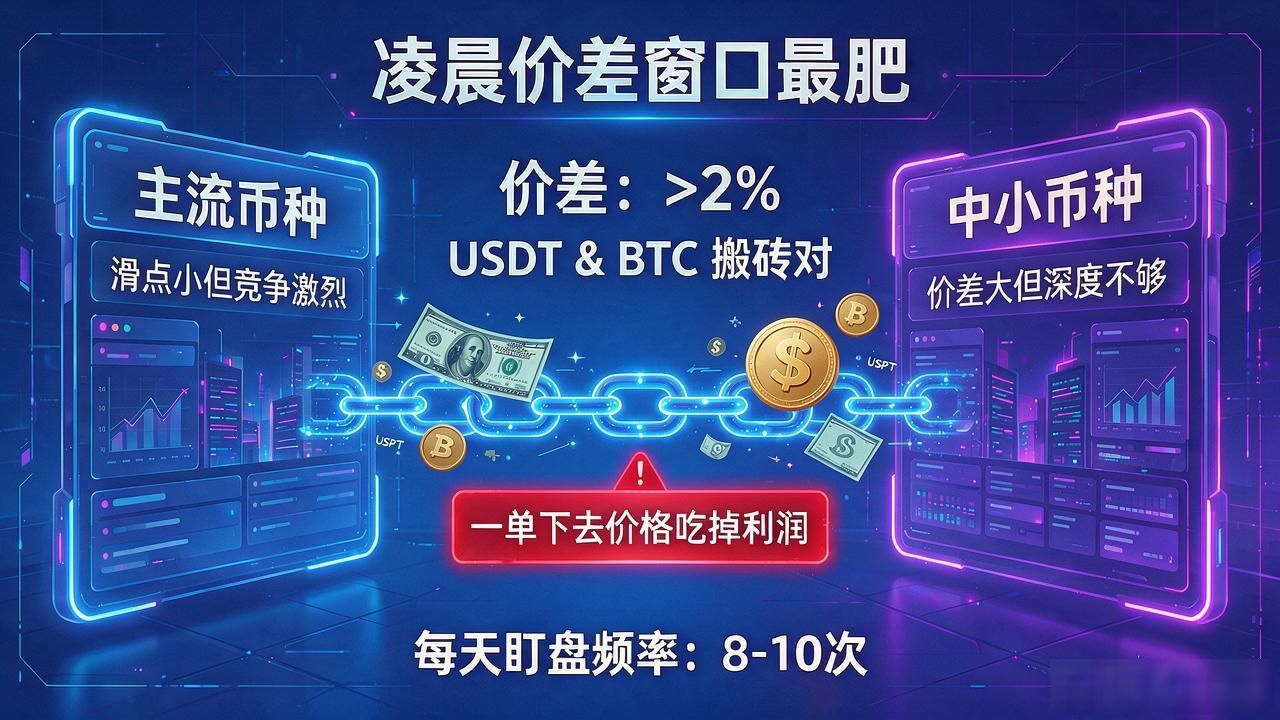用数字货币搬砖赚钱，跨所套利的资金门槛和真实利润到底有多高