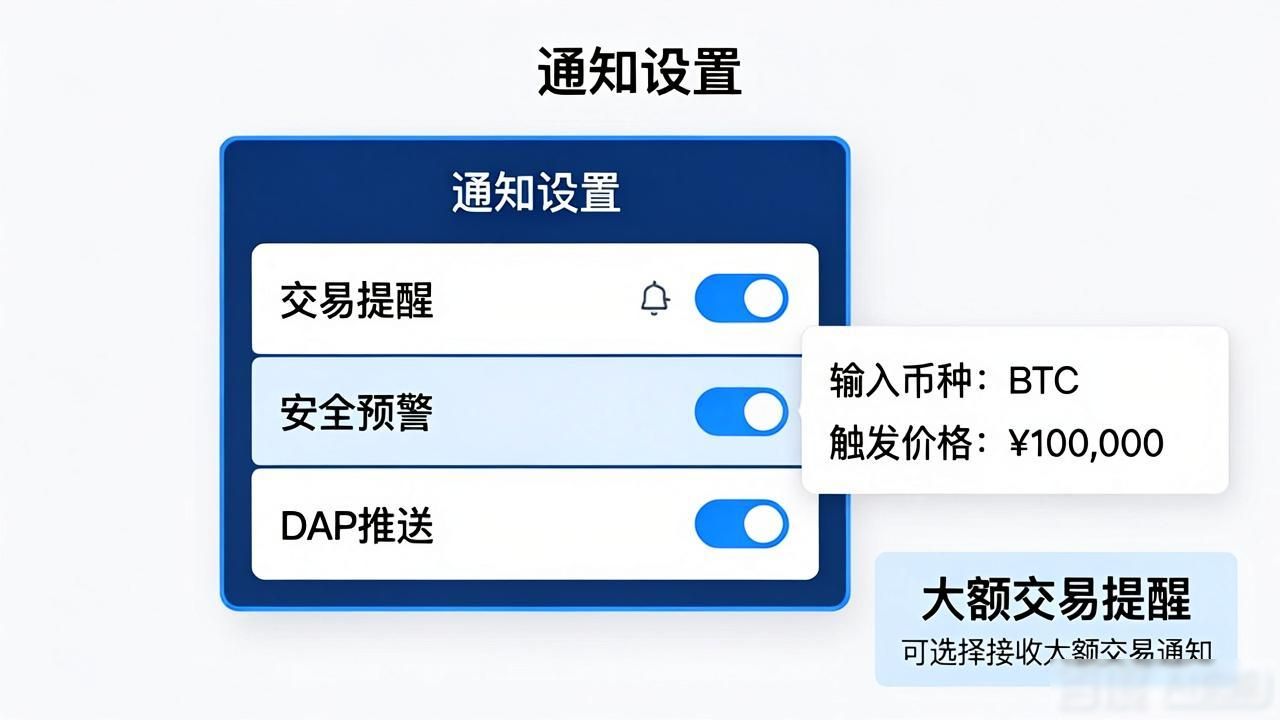 比特派钱包最新版通知设置教程