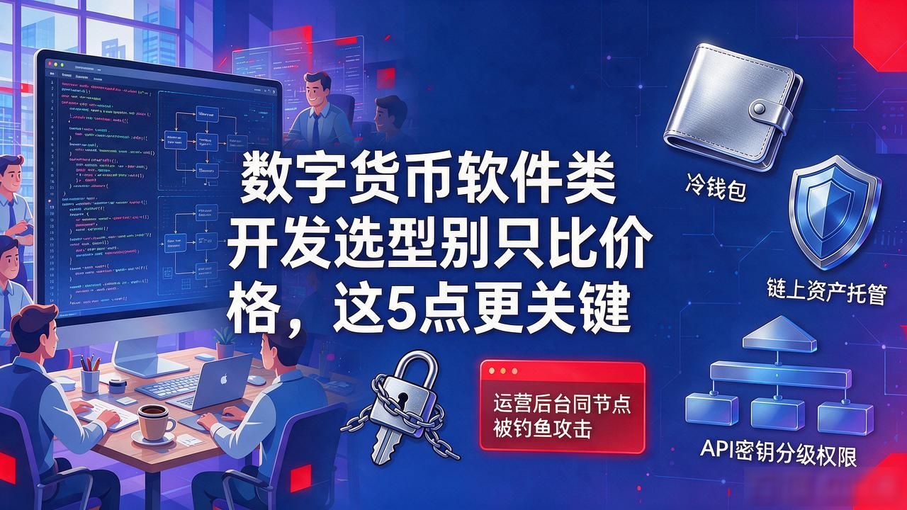 数字货币软件类开发多少钱？选型别只比价格，这5点更关键